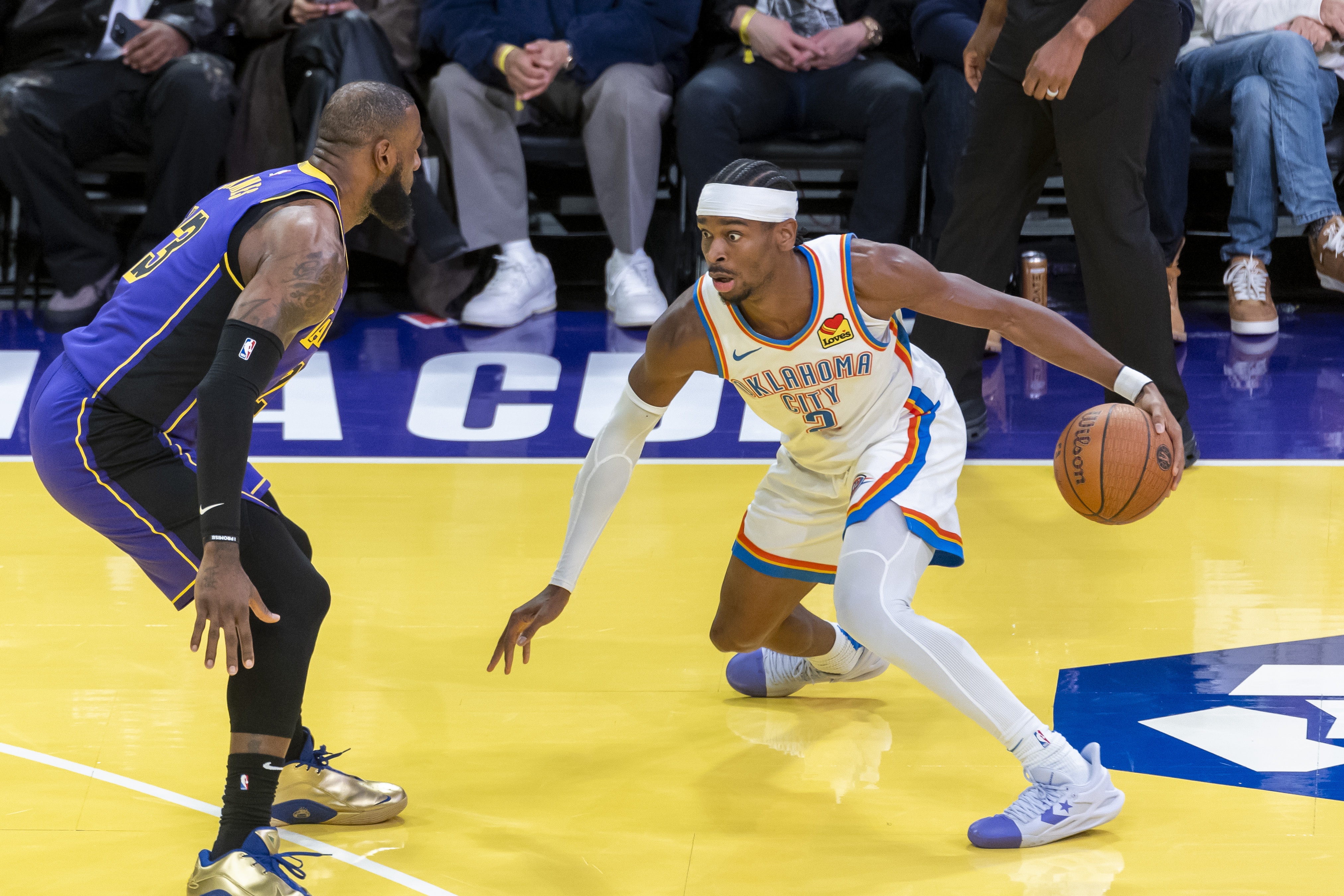 ESPN預測僅20.9%：湖人次輪G1遭雷霆全面壓制