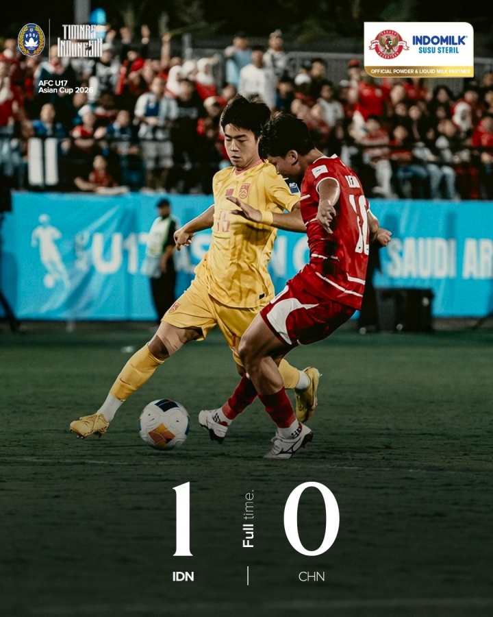 三個月兩場熱身7-0與3-2，正賽遭印尼絕殺0-1